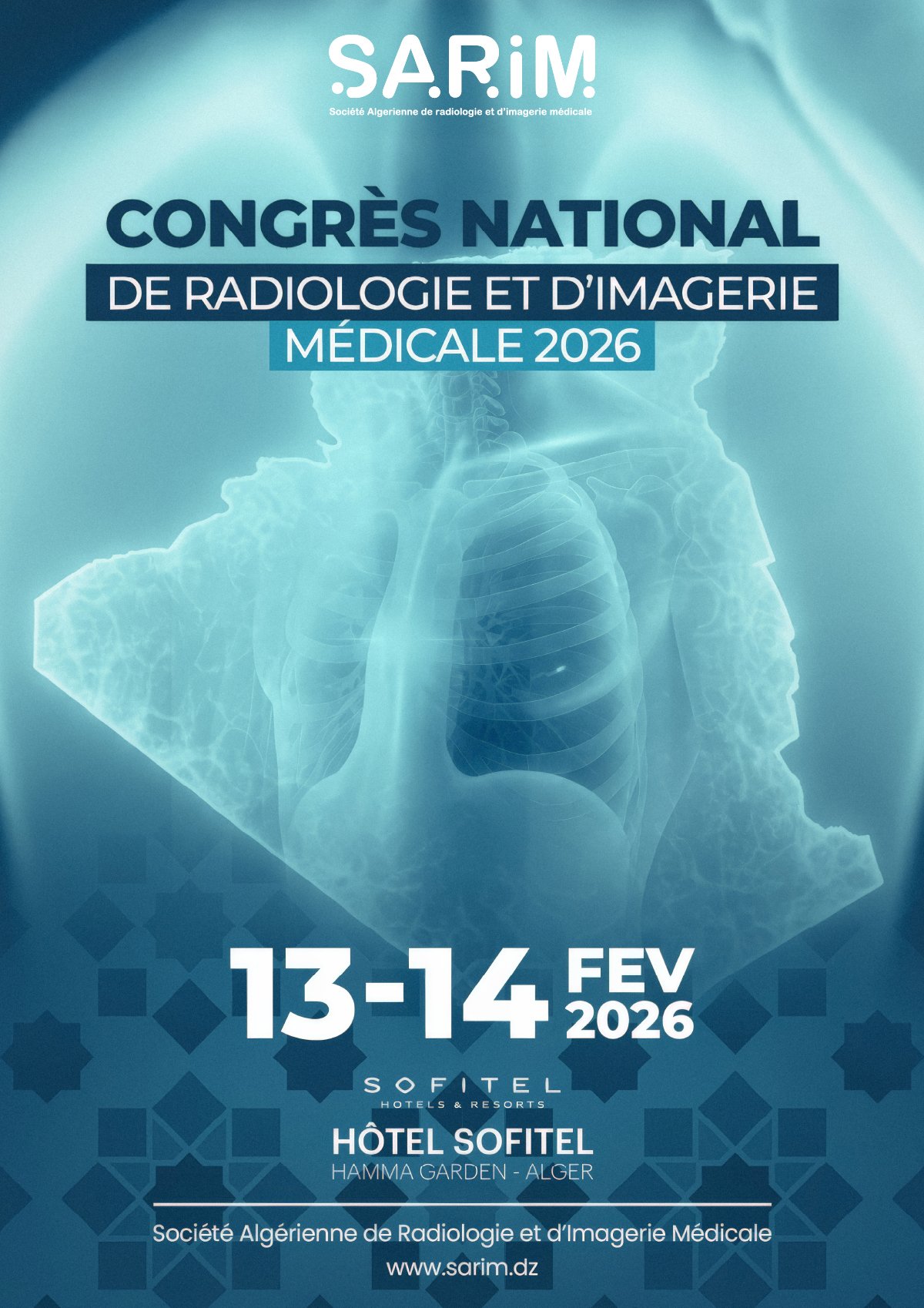 Congrès National de Radiologie et d’Imagerie Médicale 2026 - Hôtel Sofitel El Hamma Garden, Alger